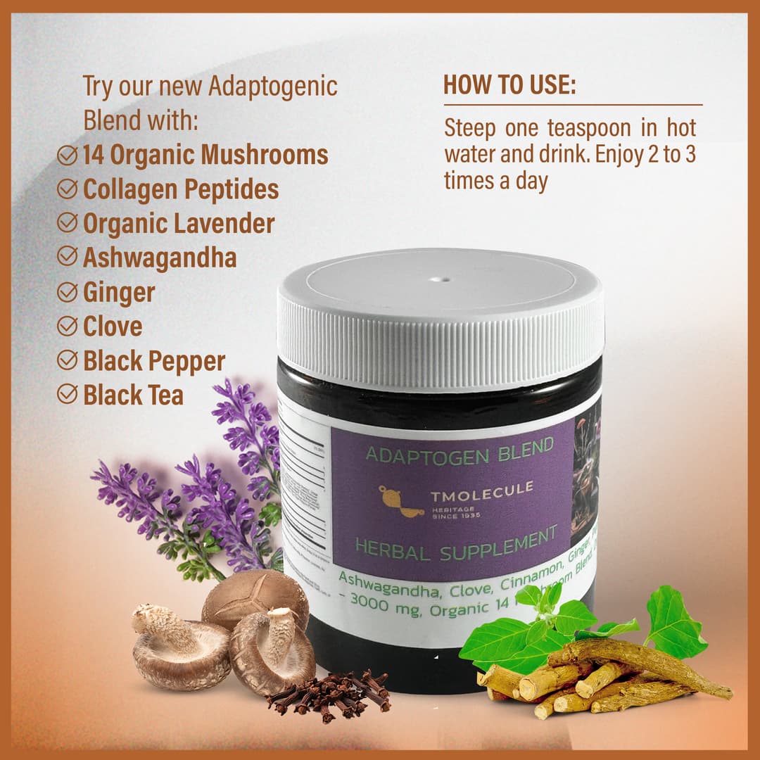 Adaptogen Blend in daily routine